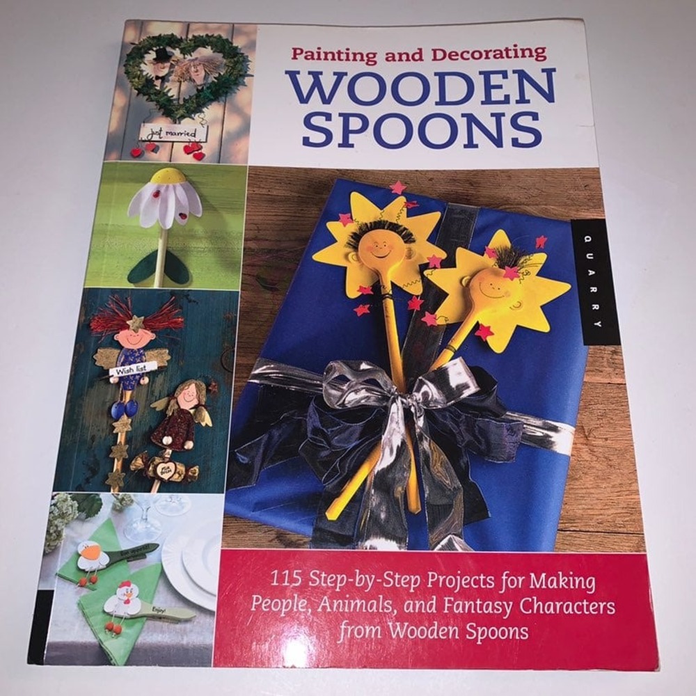 Wooden Spoons Painting & Decorating Book